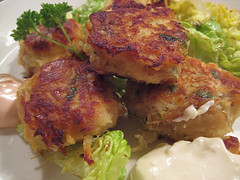 Pancake batter fritters